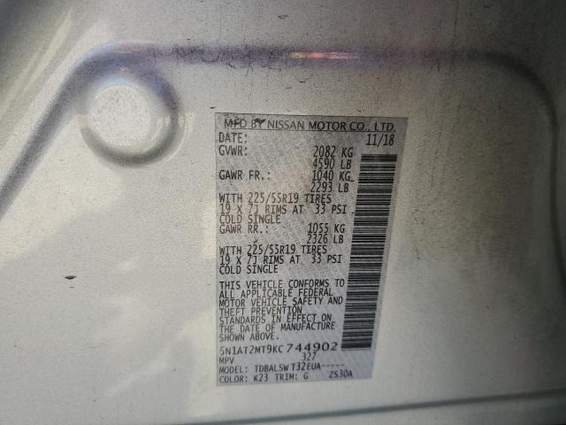 2019 NISSAN ROGUE S #3296902833