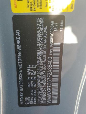 2015 MINI COOPER S - WMWXP7C57F2A38400