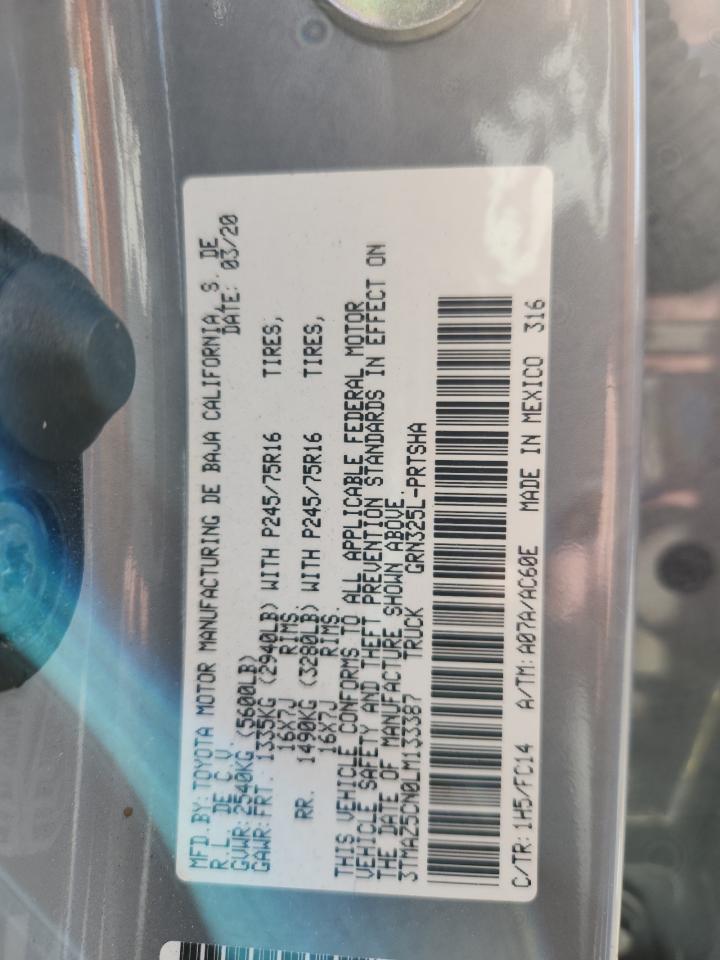 TOYOTA TACOMA DOUBLE CAB