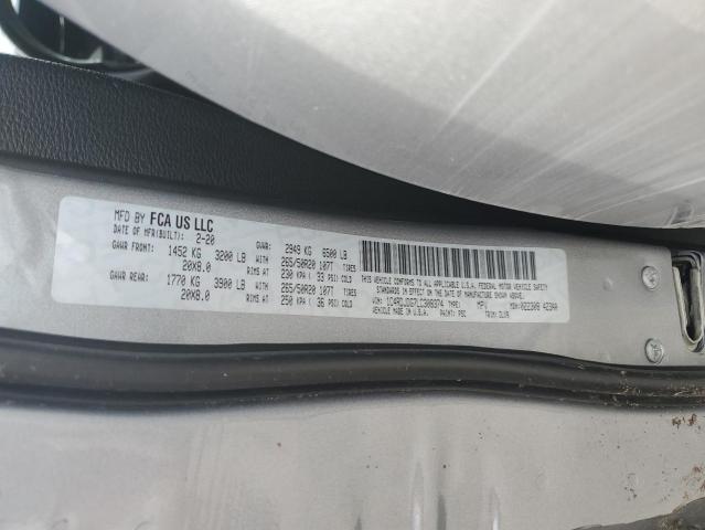 2020 DODGE DURANGO GT #3291290449