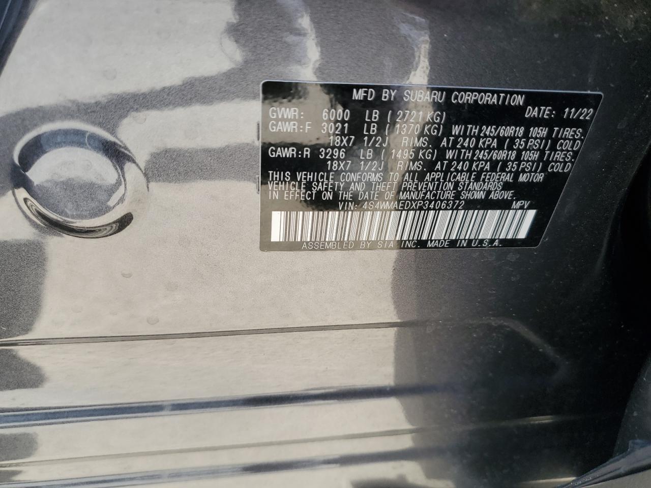 SUBARU ASCENT PREMIUM