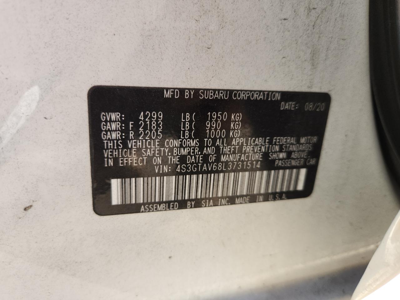 SUBARU IMPREZA PREMIUM