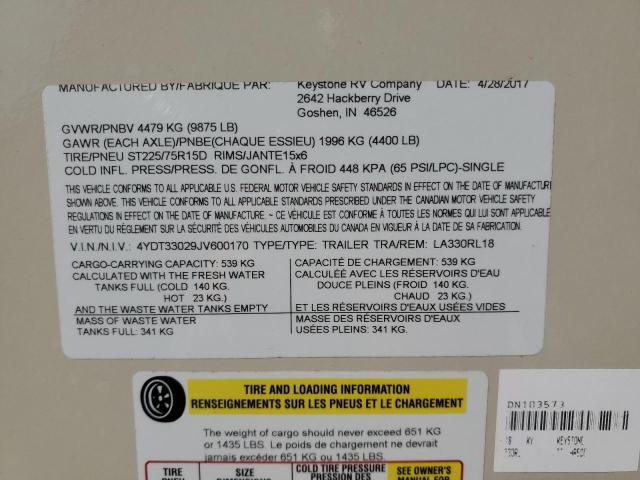 2018 KYST TRAILER #3303707529