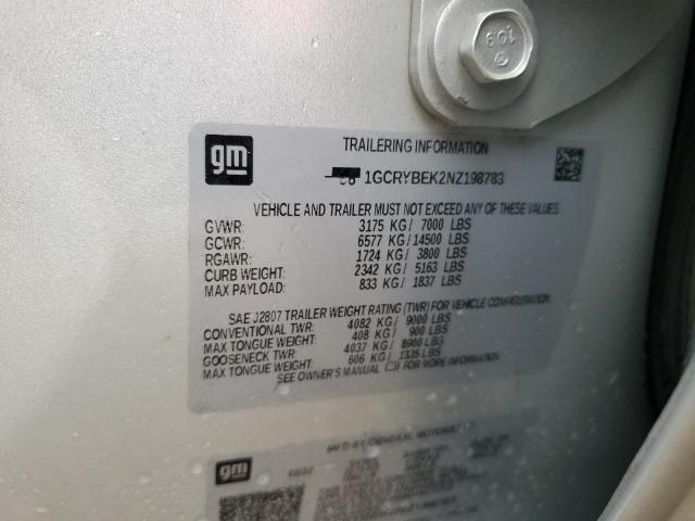 2022 CHEVROLET SILVERADO #3284954929