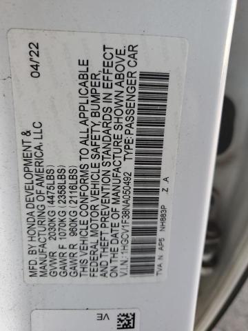 2022 HONDA ACCORD SPO #3308214177