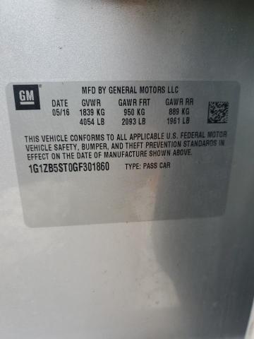 2016 CHEVROLET MALIBU LS - 1G1ZB5ST0GF301860