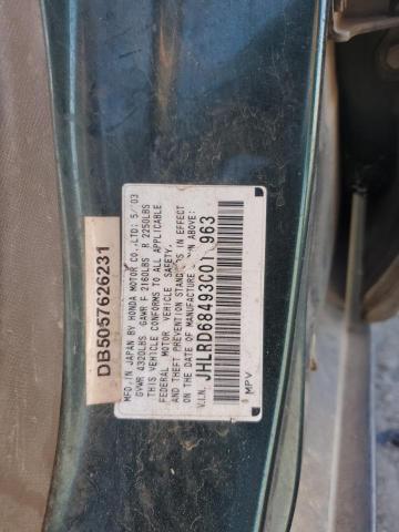 2003 HONDA CR-V LX #3286496157