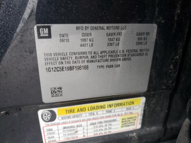 2011 CHEVROLET MALIBU 1LT - 1G1ZC5E19BF196168