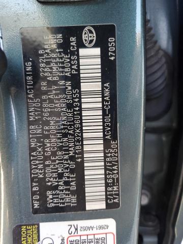 2006 TOYOTA CAMRY LE #3281500986