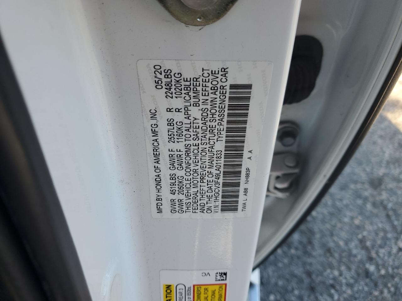 HONDA ACCORD HYBRID EX