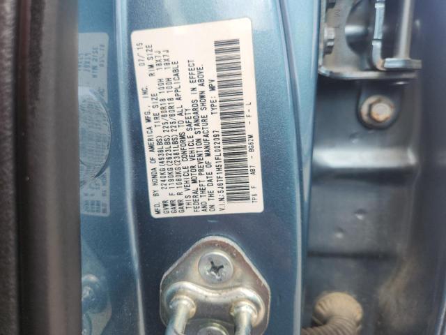 2015 HONDA CROSSTOUR EXL - 5J6TF1H51FL002097