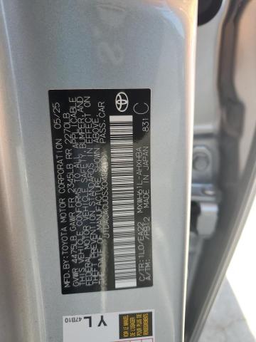 2025 TOYOTA PRIUS SE #3291360161