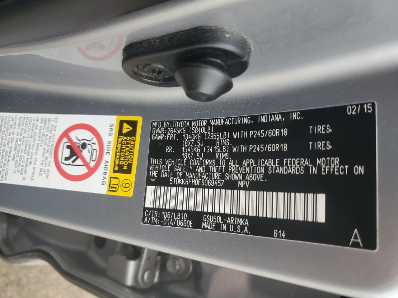 TOYOTA HIGHLANDER XLE