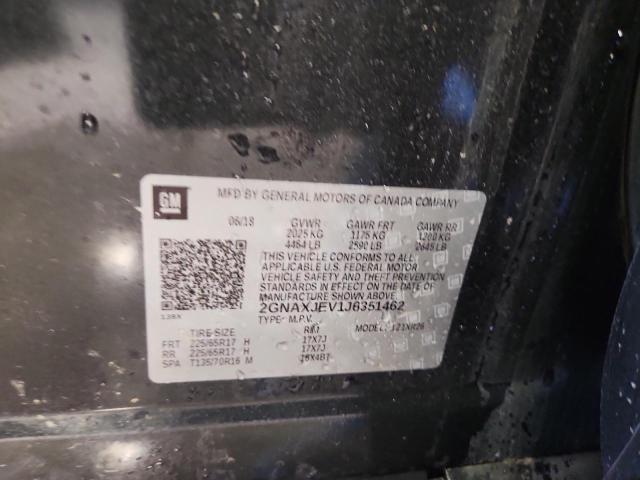 2018 CHEVROLET EQUINOX LT - 2GNAXJEV1J6351462