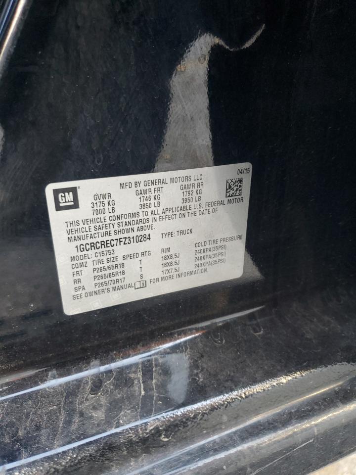 Lot #3286810236 2015 CHEVROLET SILVERADO C1500 LT