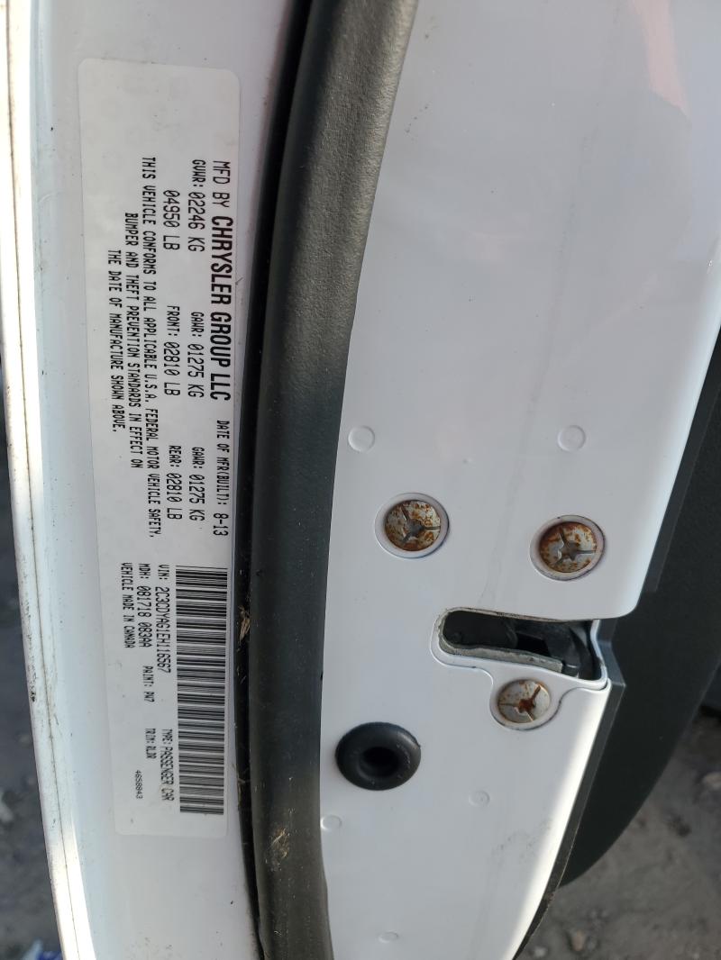 2014 DODGE CHALLENGER - 2C3CDYAG1EH116567