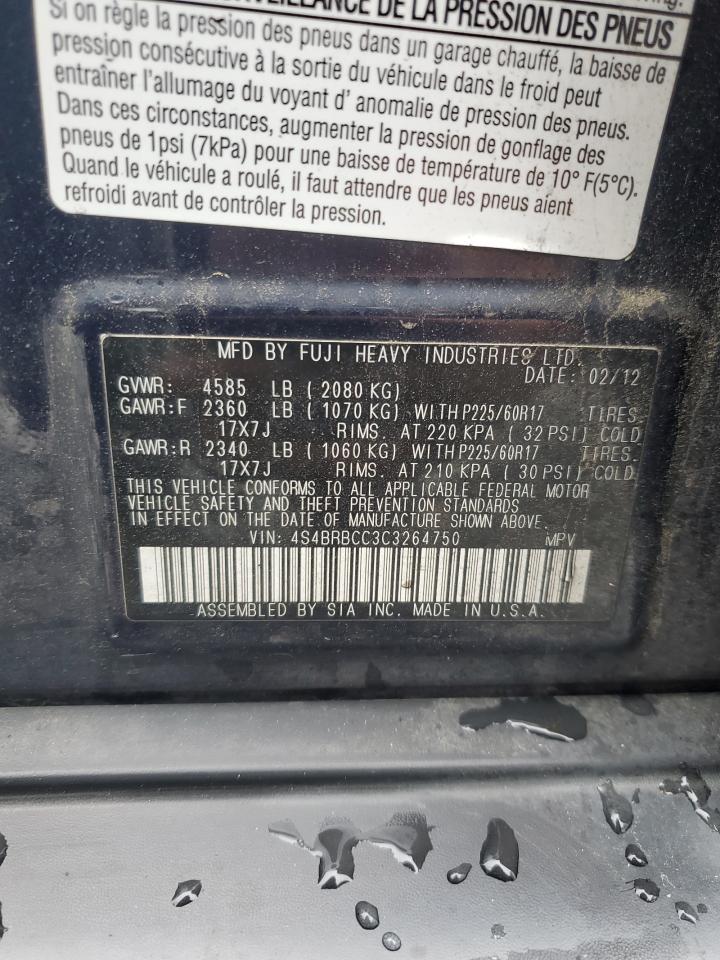 SUBARU OUTBACK 2.5I PREMIUM