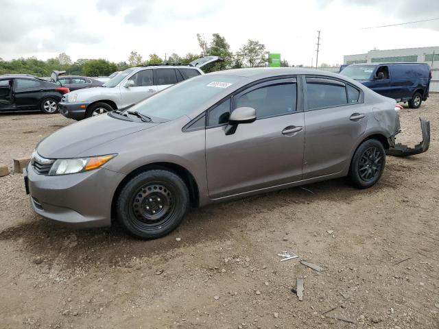 Global Auto Auctions: 2012 HONDA CIVIC LX