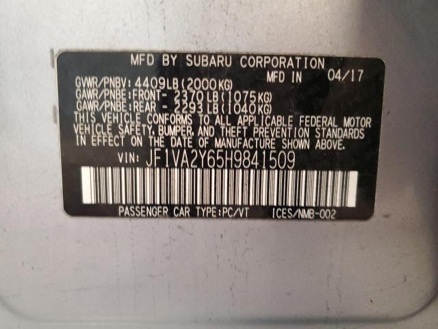 2017 SUBARU WRX STI LI #3310416981