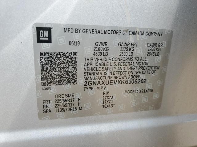 2019 CHEVROLET EQUINOX LT #3294779766