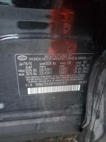 2017 HYUNDAI SANTA FE S #3284089542