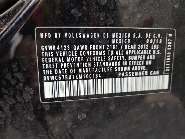 2019 VOLKSWAGEN JETTA S - 3VWC57BU7KM100164