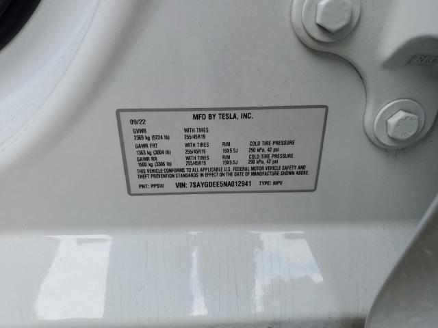 2022 TESLA MODEL Y #3286659315