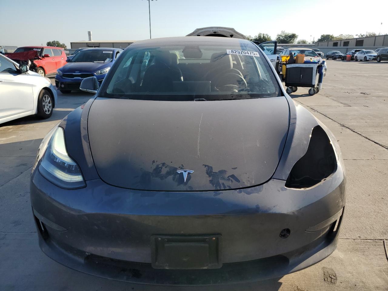 Lot #3311724240 2019 TESLA MODEL 3