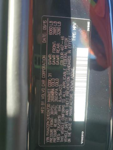 2016 VOLVO XC90 T6 #3283807416