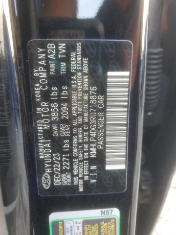 2024 HYUNDAI ELANTRA LI KMHLP4DG3RU718876