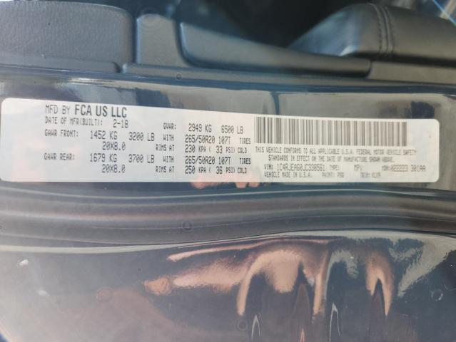 2018 JEEP GRAND CHER 1C4RJEAG0JC338561