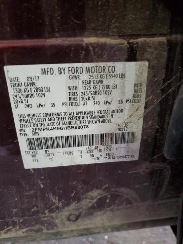 2017 FORD EDGE TITAN #3302884922