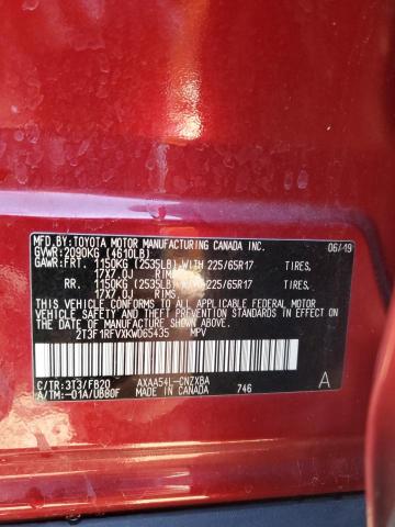 2019 TOYOTA RAV4 LE #3281409982