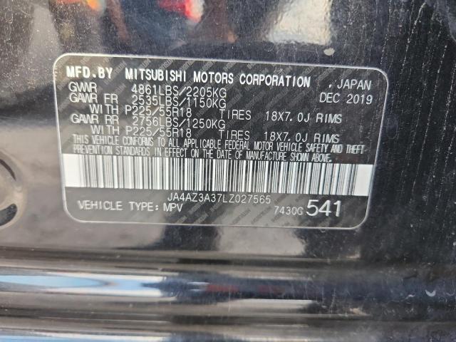 2020 MITSUBISHI OUTLANDER SE #3284380034