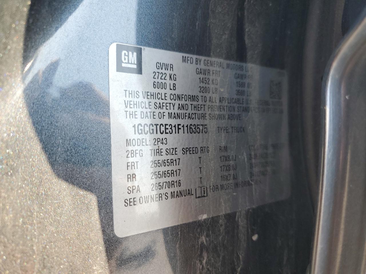 CHEVROLET COLORADO Z71