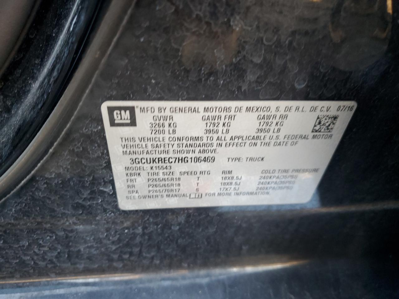 CHEVROLET SILVERADO K1500 LT