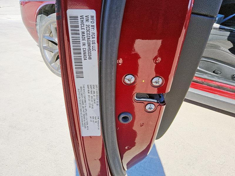 2021 DODGE CHALLENGER - 2C3CDZAG8MH533348