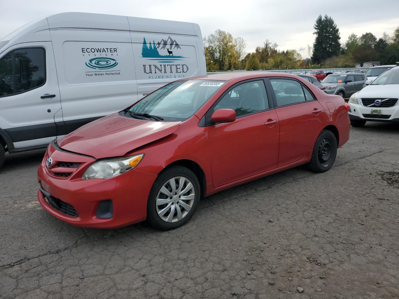 Lot #3291156998 2012 TOYOTA COROLLA BA