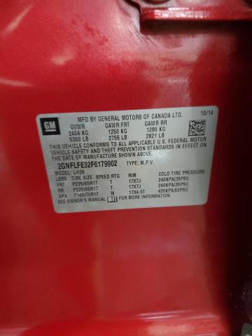 2015 CHEVROLET EQUINOX LT #3281644402