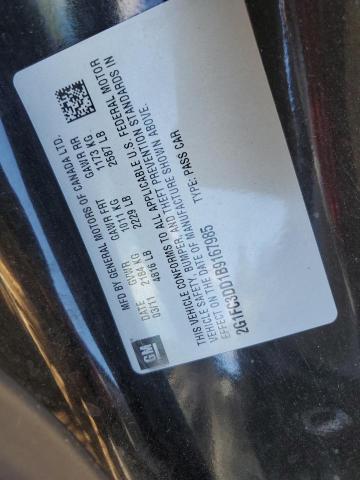 2011 CHEVROLET CAMARO LT - 2G1FC3DD1B9167985