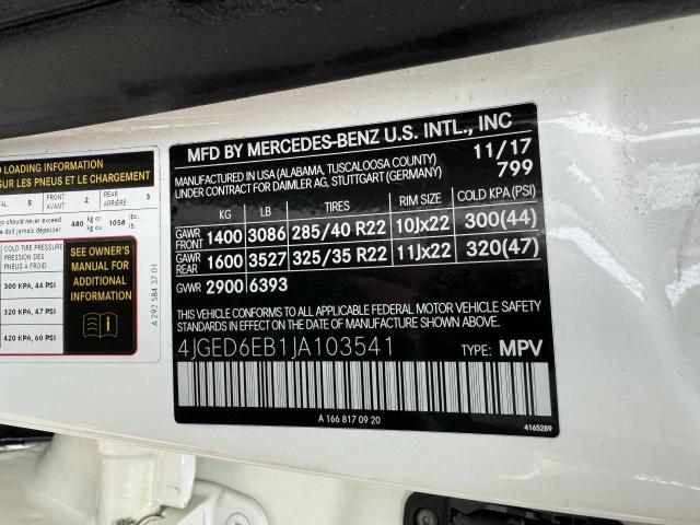 4JGED6EB1JA103541 Mercedes-Benz Gle Coupe 43 Amg