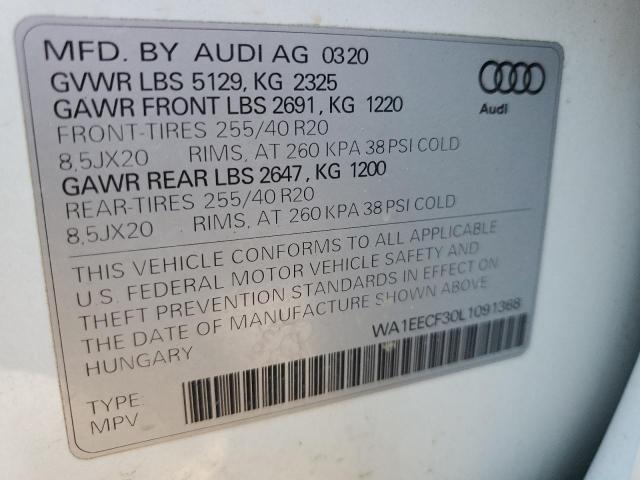 WA1EECF30L1091368 Audi Q3 PREMIUM 9