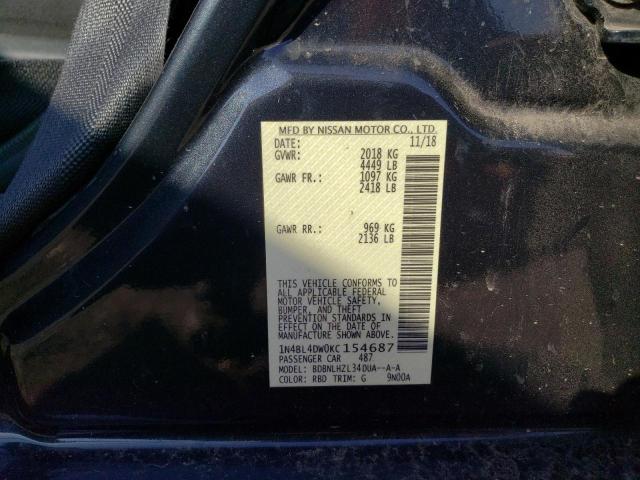 1N4BL4DW0KC154687 NISSAN ALTIMA 2019