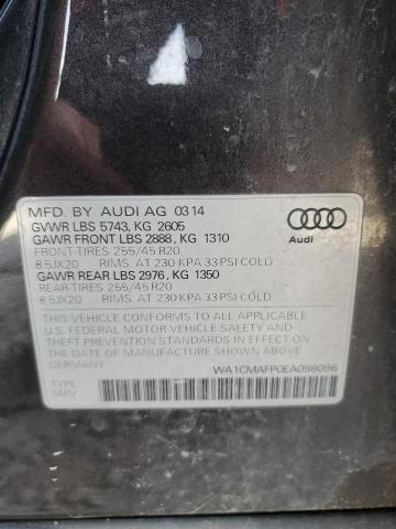 WA1CMAFP0EA098096 2014 AUDI Q5, photo no. 12