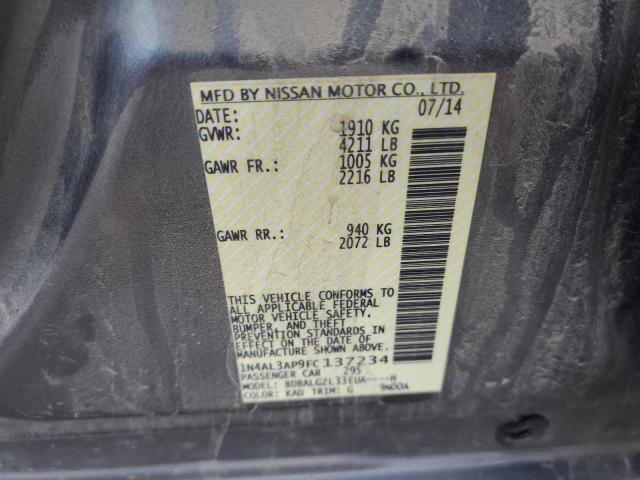 1N4AL3AP9FC137234 Nissan ALTIMA 2.5