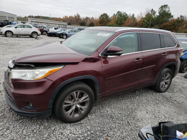 2014 Toyota Highlander XLE