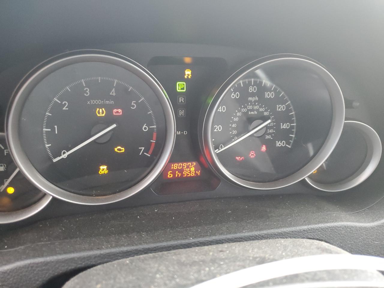 2012 Mazda 6 I vin: 1YVHZ8DH8C5M10554