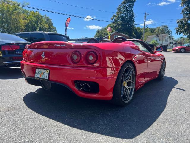 2002 Ferrari 360 Spider VIN: ZFFYT53AX20128438 Lot: 76660123