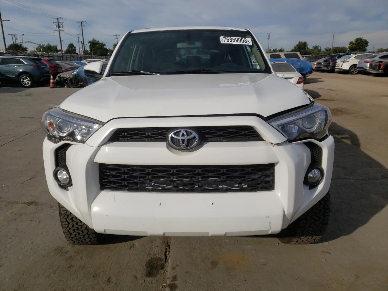 JTEBU5JR5H5436389 TOYOTA 4RUNNER 2017