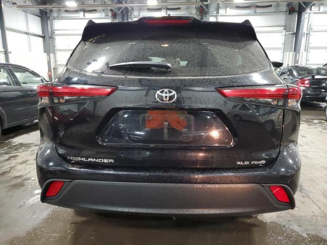 VIN 5TDGZRBH7NS219540 2022 Toyota Highlander, Xle no.6